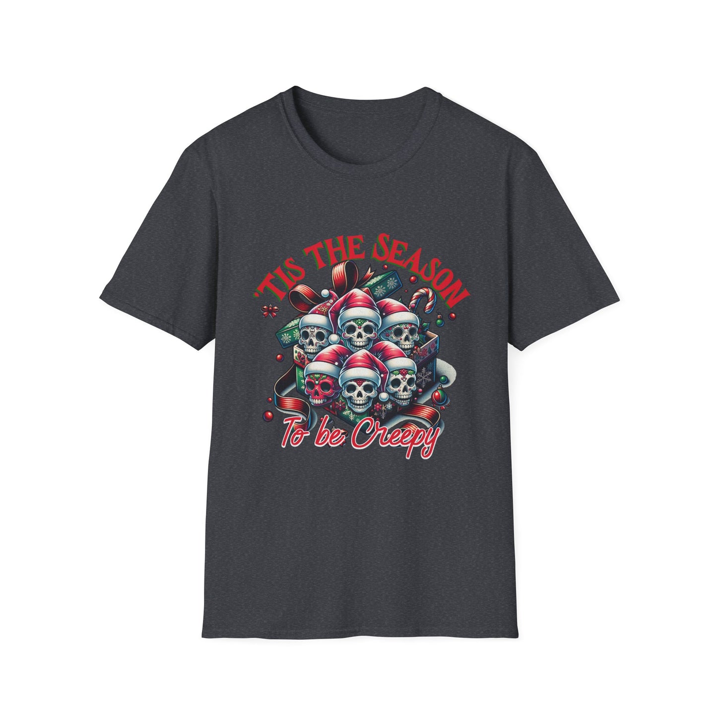 Tis the Season to be Creepy Unisex Softstyle T-Shirt