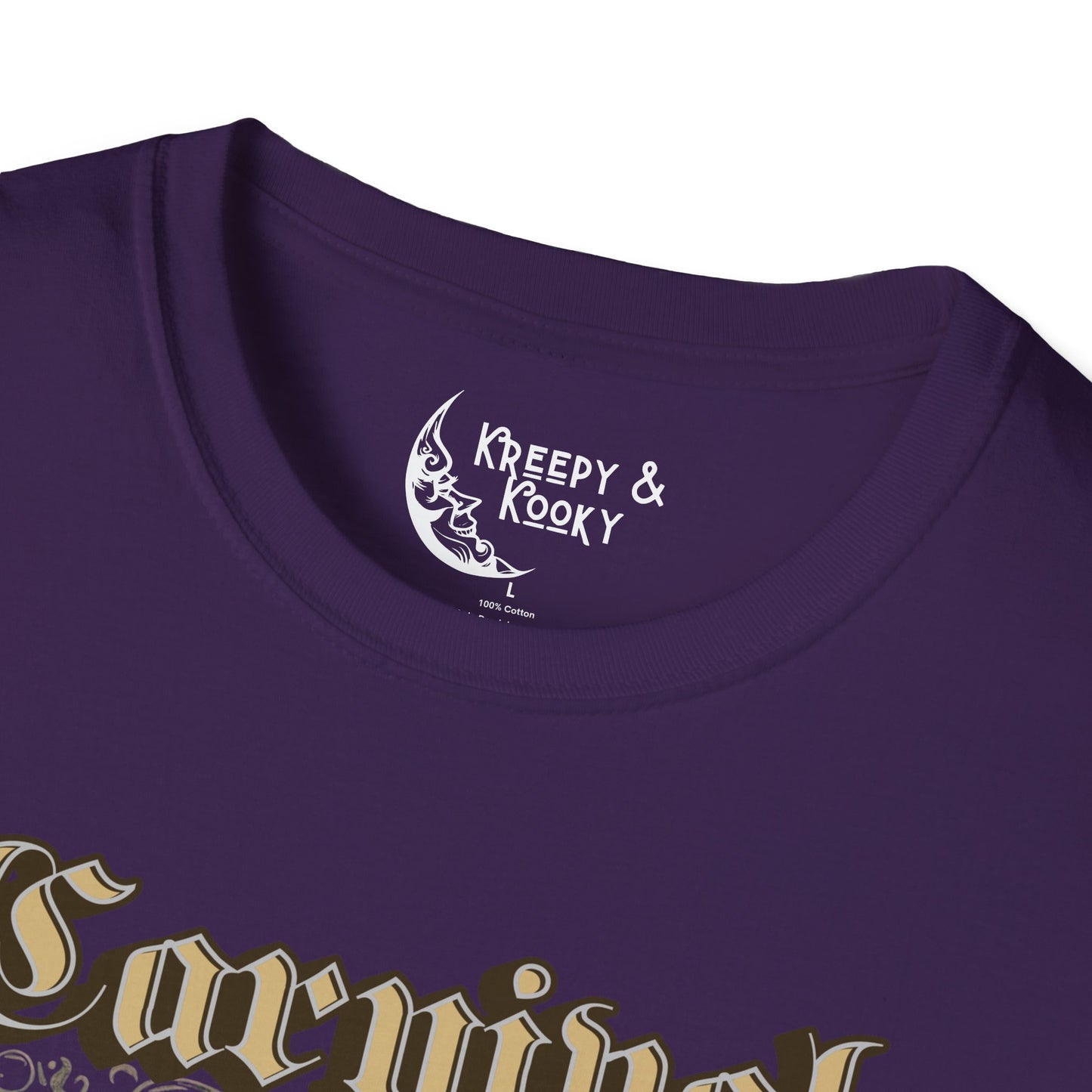 Carnival of the undead creepy mardi gras Unisex Softstyle T-Shirt