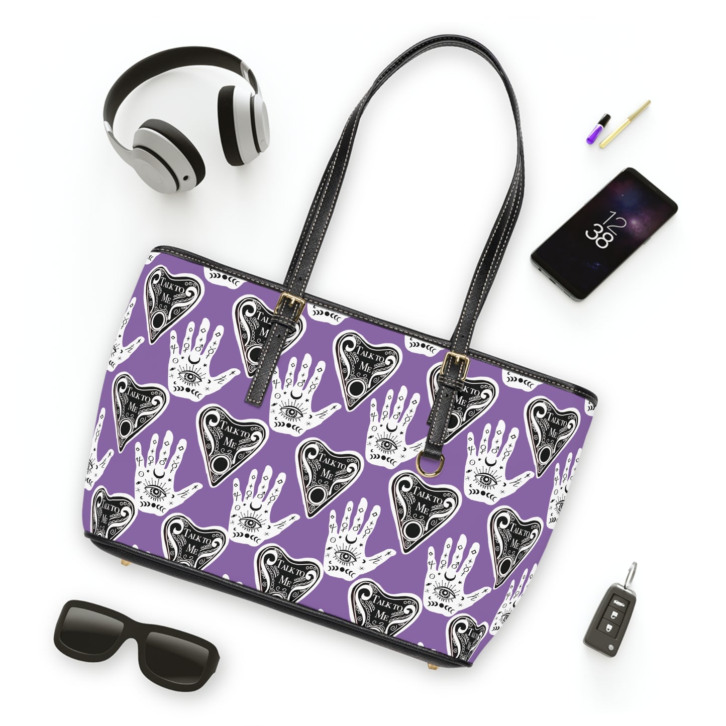"Talk to Me" Shoulder Bag