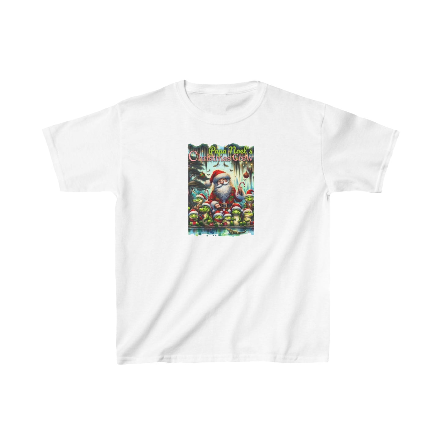 Papa Noel's Christmas Crew Kids Heavy Cotton™ Tee