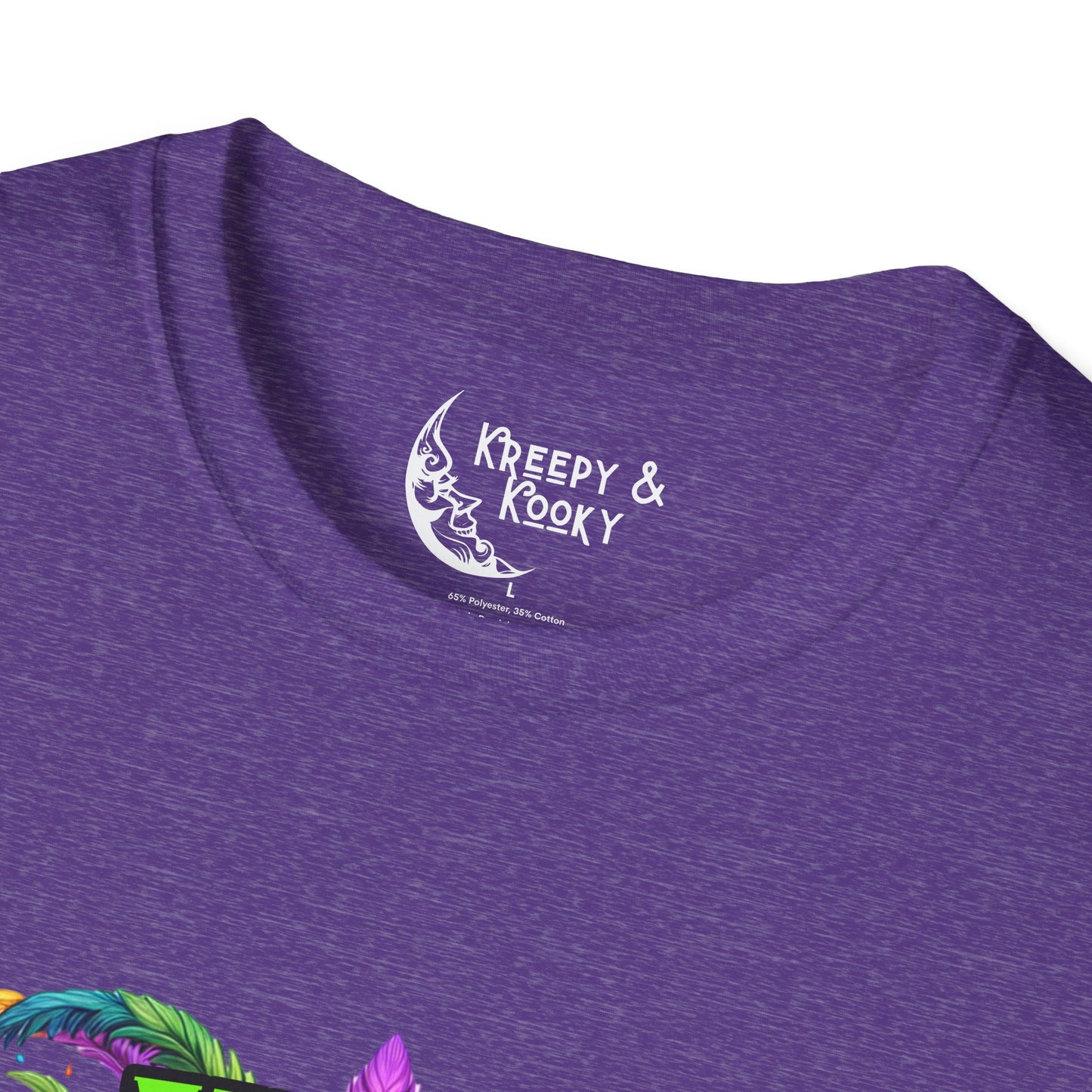 Keep Calm and Parade on mardi gras Unisex Softstyle T-Shirt