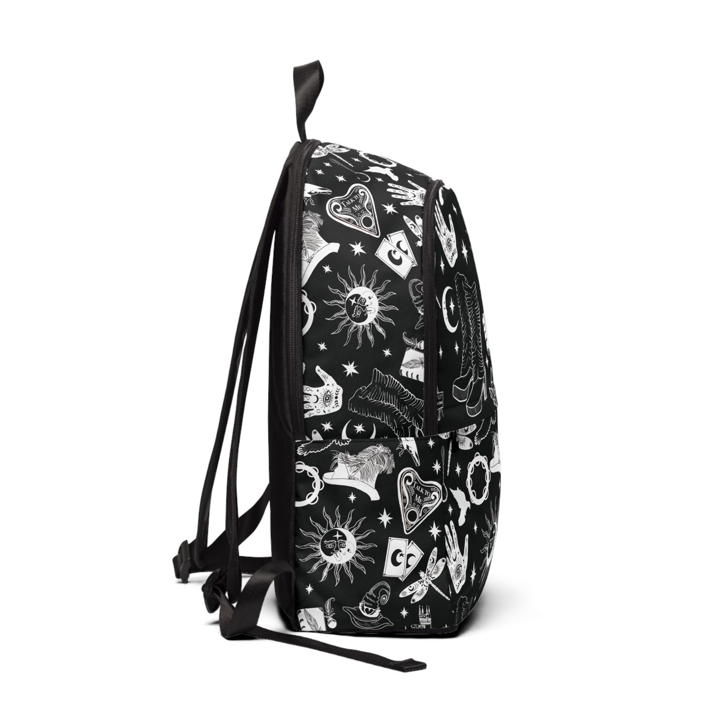 Witchy Woman Stevie Nicks-Inspired Backpack Mystical Adventure Unisex Fabric Backpack - Perfect for Travel and Daily Use