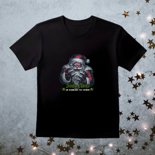 Santa Claws Scary Unisex Softstyle T-Shirt