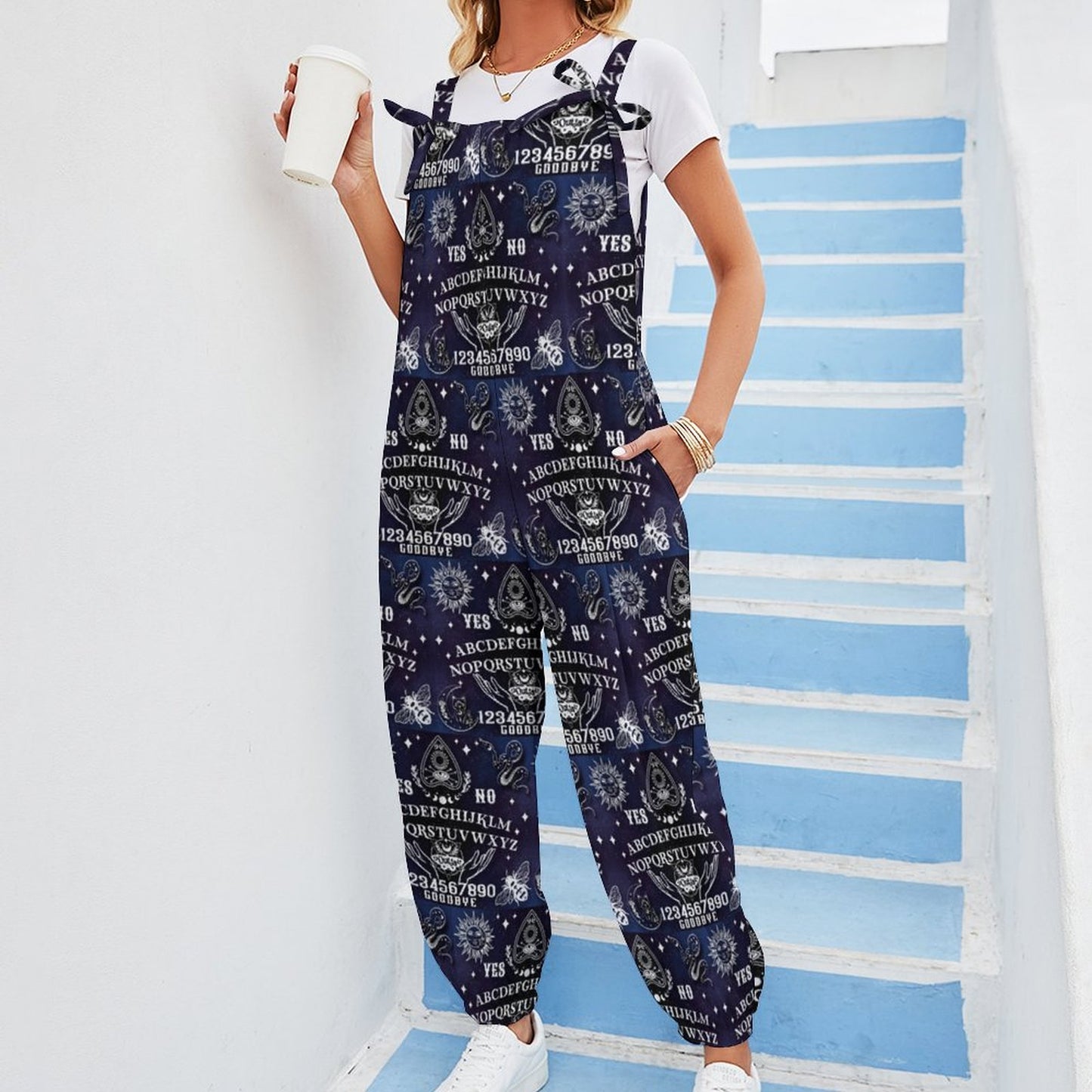 Spirit Board Baggy Suspender Jumpsuit