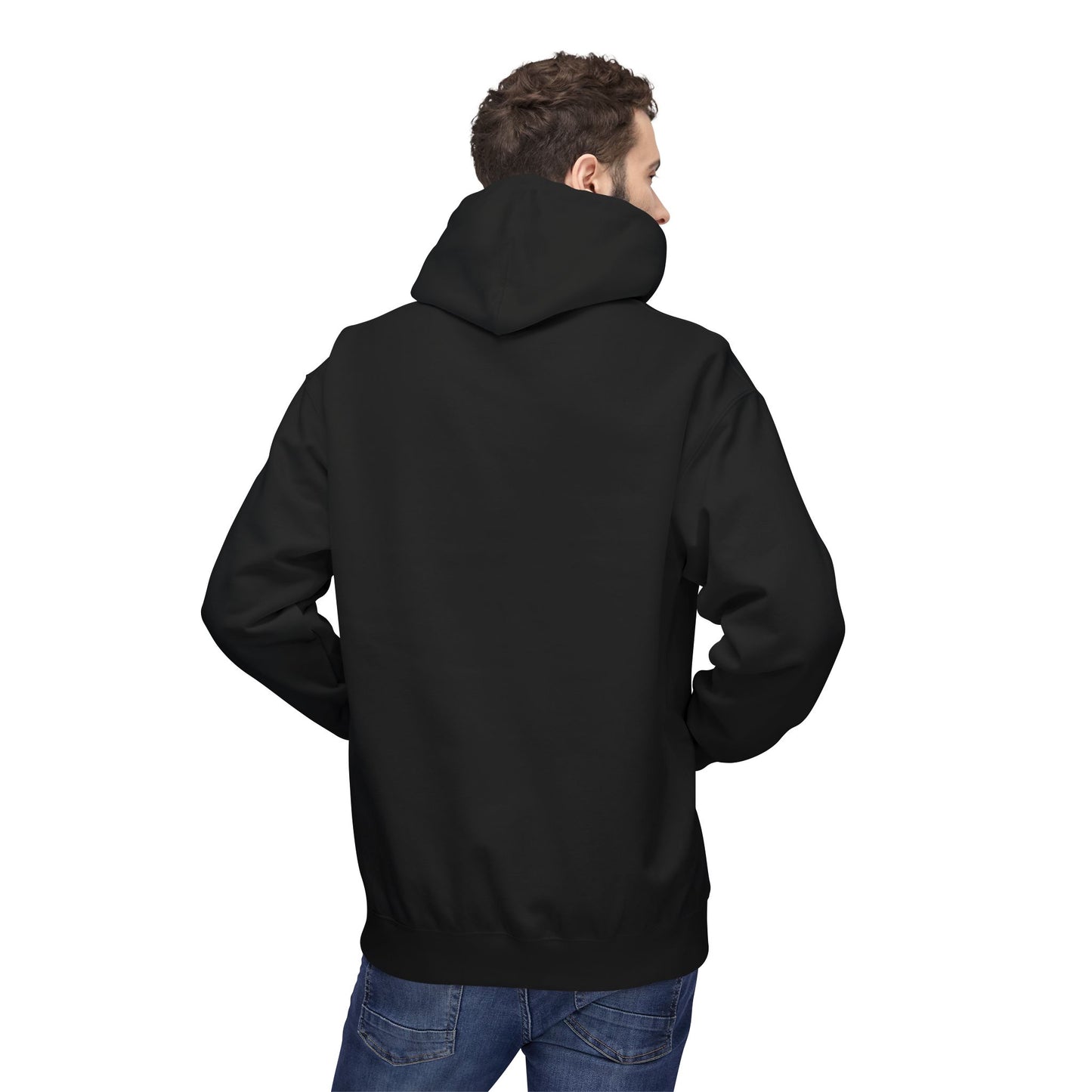 Jingle Bells Krampus Yells Fleece Hoodie