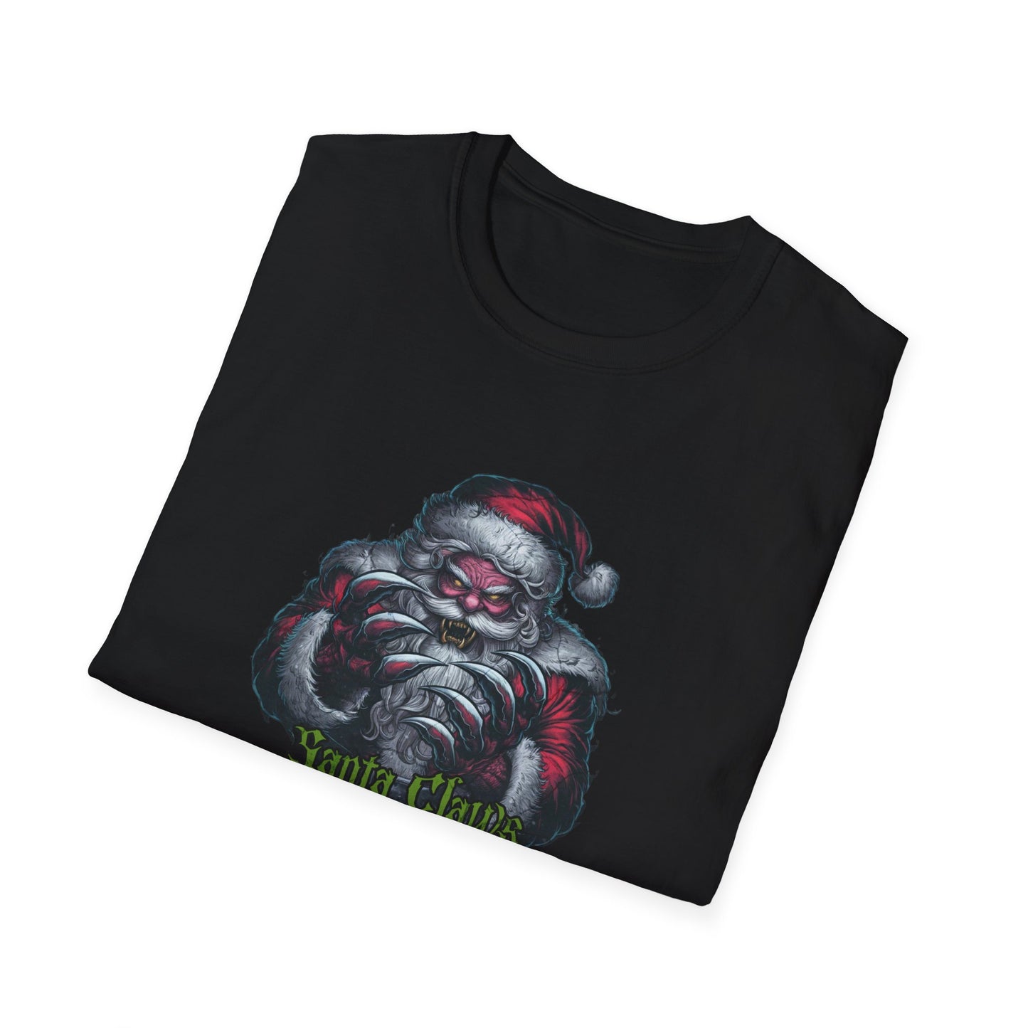 Santa Claws Scary Unisex Softstyle T-Shirt