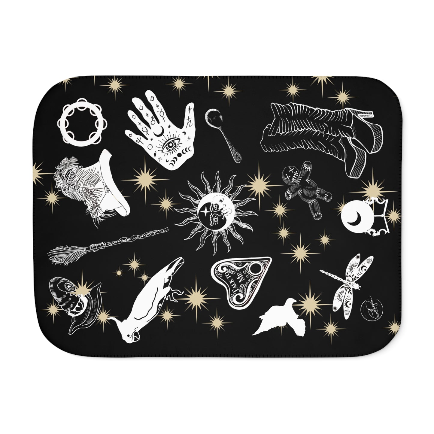 Witchy Woman Sherpa Blanket – Stevie Nicks Inspired
