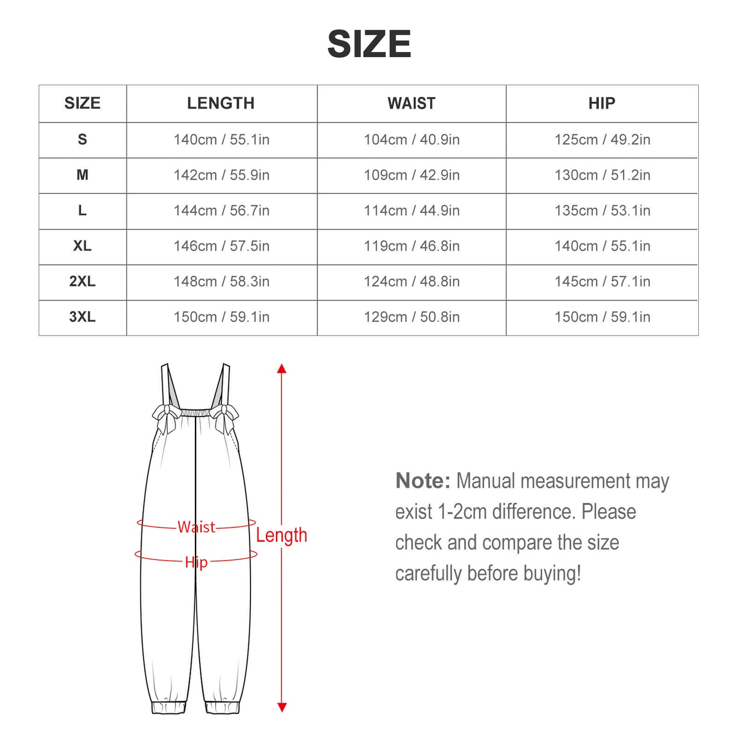 Spirit Board Baggy Suspender Jumpsuit