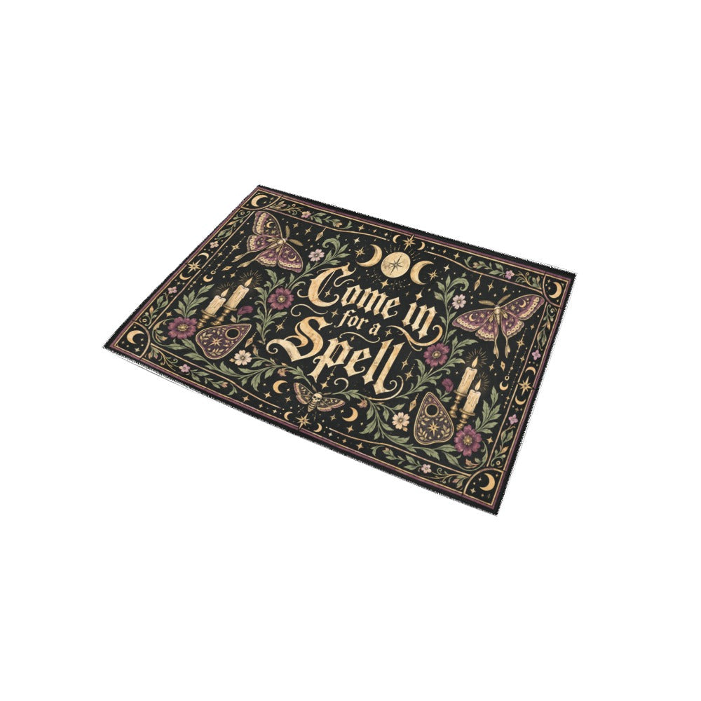 Come in for a Spell rug Area Rug 5' x 3.2'