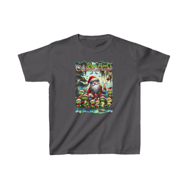 Papa Noel's Christmas Crew Kids Heavy Cotton™ Tee