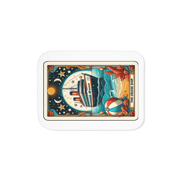 The Cruise Tarot Card Sherpa Blanket