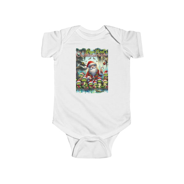 Papa Noel's Christmas Crew Infant Fine Jersey Bodysuit