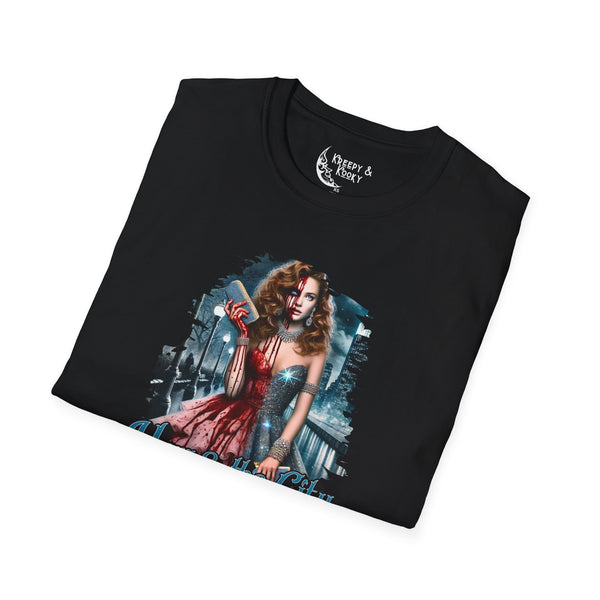 Hex and the City Carrie creepy dead Unisex Softstyle T-Shirt