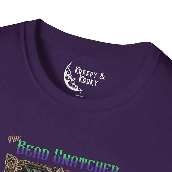 The Bead Snatcher creepy mardi gras Unisex Softstyle T-Shirt