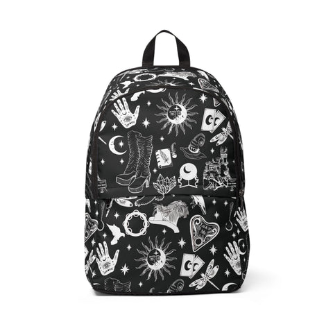 Witchy Woman Stevie Nicks-Inspired Backpack Mystical Adventure Unisex Fabric Backpack - Perfect for Travel and Daily Use