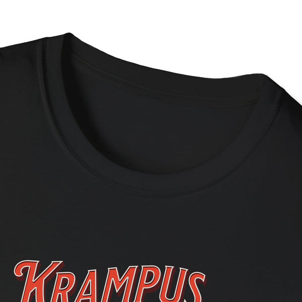 Krampus stole my christmas spirit scary creepy Unisex Softstyle T-Shirt