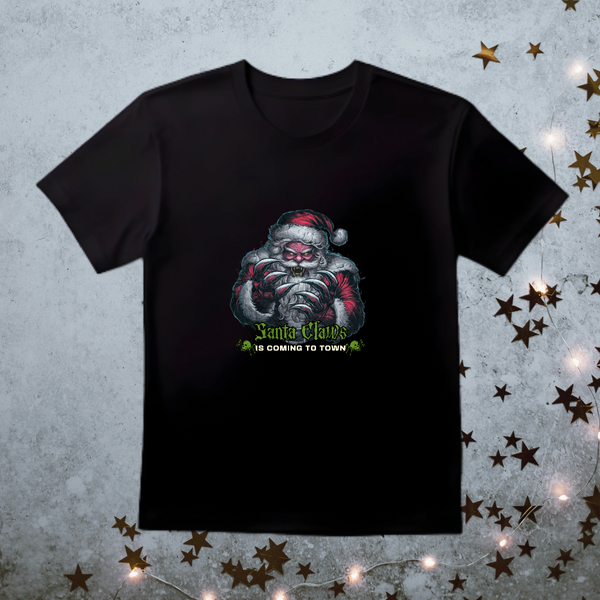 Santa Claws Scary  Unisex Softstyle T-Shirt