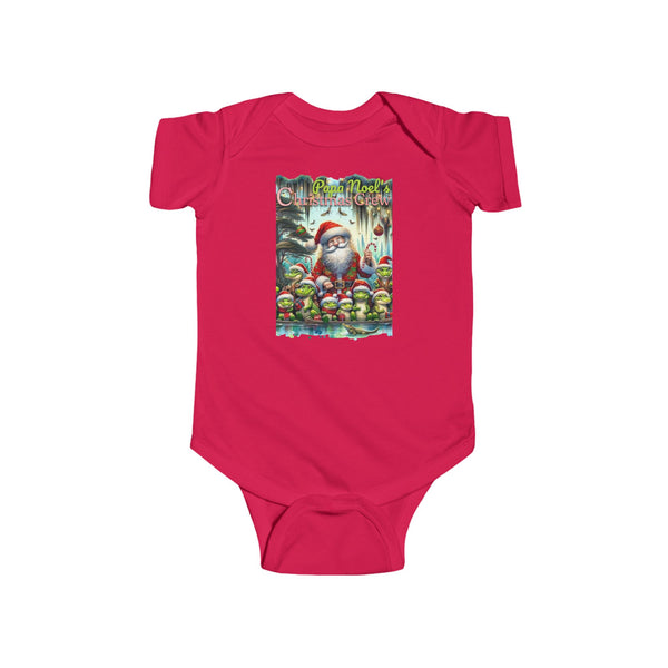 Papa Noel's Christmas Crew Infant Fine Jersey Bodysuit