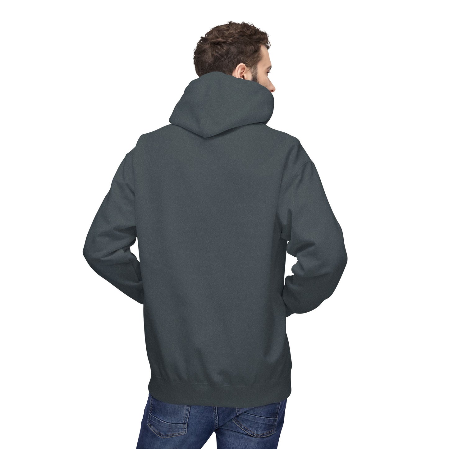 Jingle Bells Krampus Yells Fleece Hoodie