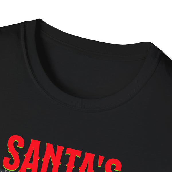 Santa's Nightmare Scary Christmas Elves Unisex Softstyle T-Shirt