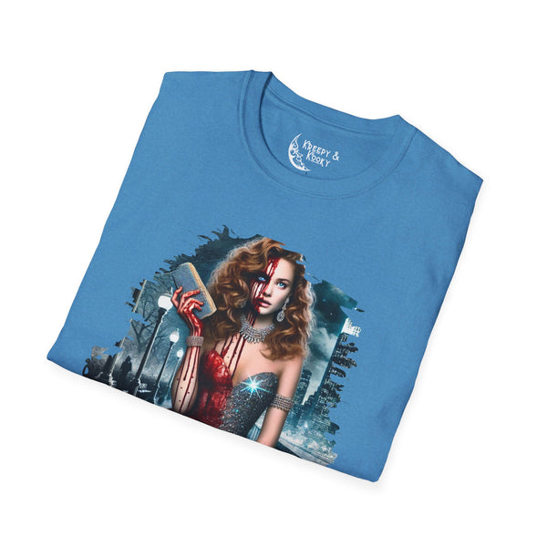 Hex and the City Carrie creepy dead Unisex Softstyle T-Shirt