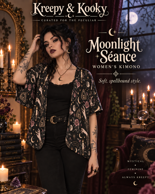 Moonlight Seance Women's Kimono