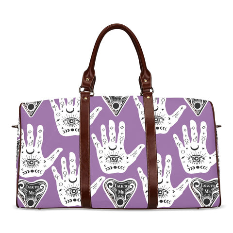 Mystic, witchy, palm reader overnight tote