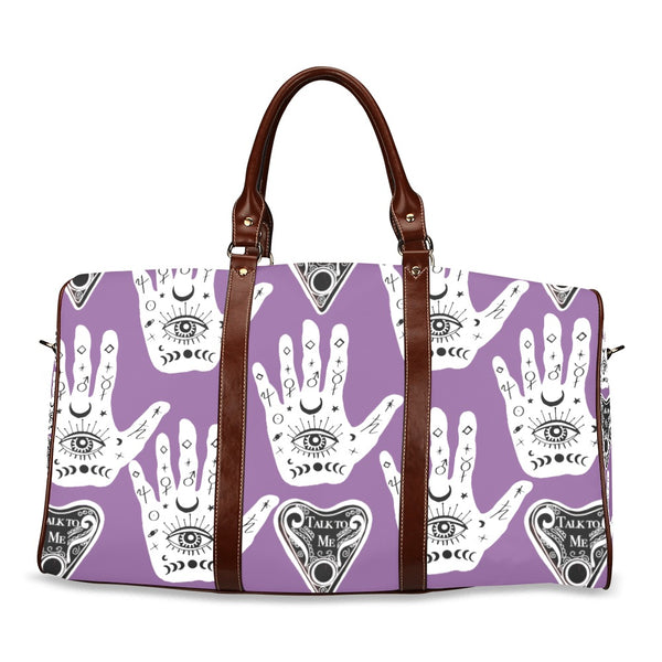 Mystic, witchy, palm reader overnight tote